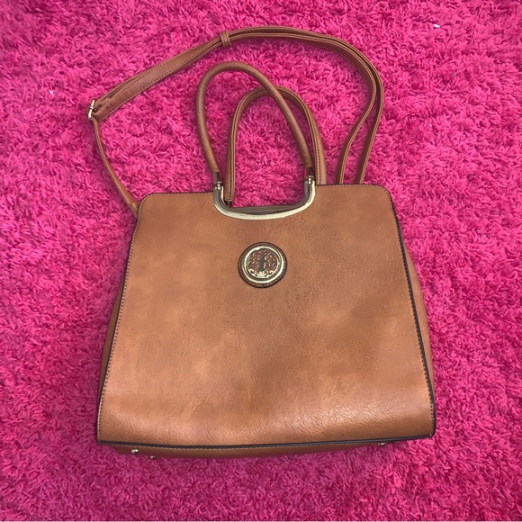 Brown Satchel Purse - Picture 2 of 4